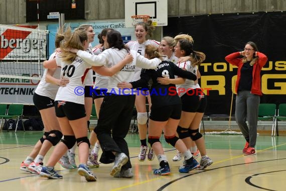 Volleyball Damen 3. Liga Süd SV Sinsheim gegen TSV Schmiden 18.02.2017 (© Siegfried)